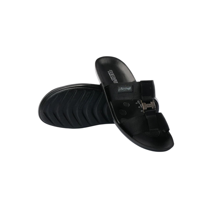 MEN SLIPPER MG 9009 BLACK