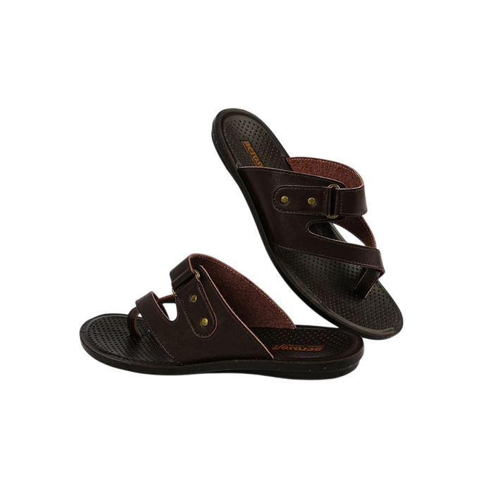 MEN SLIPPER MP-4107 BROWN