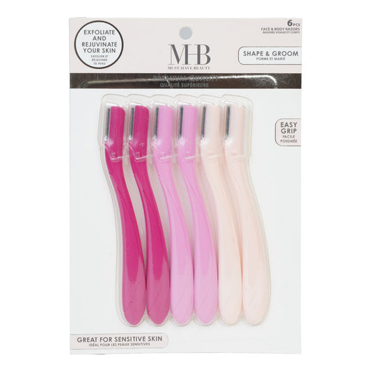MHB Face & Body Razors 6pcs