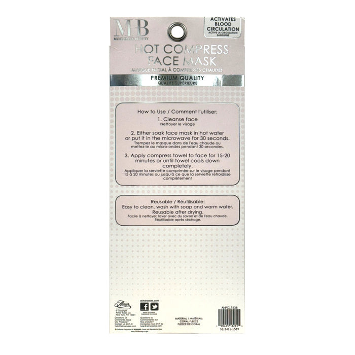 MHB Hot Compress Face Mask