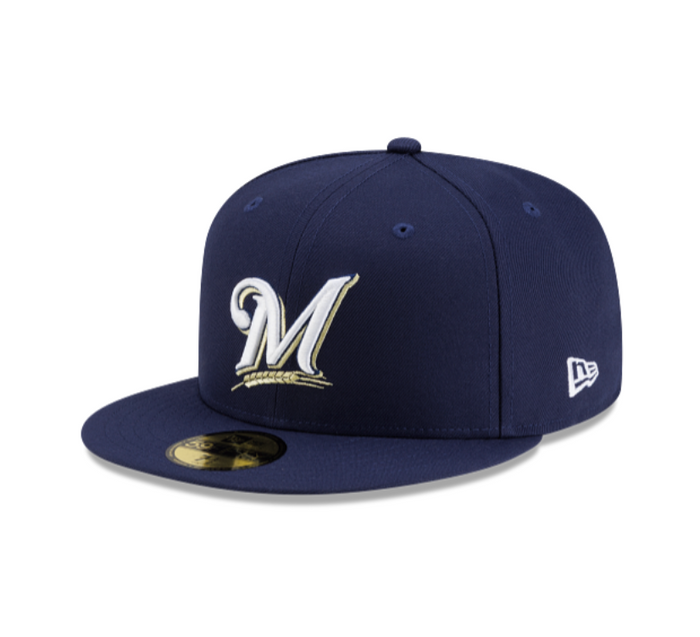 Milwaukee Brewers Light Navy 2002 All Star Game 59FIFTY Fitted