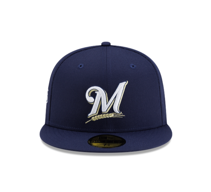 Milwaukee Brewers Light Navy 2002 All Star Game 59FIFTY Fitted