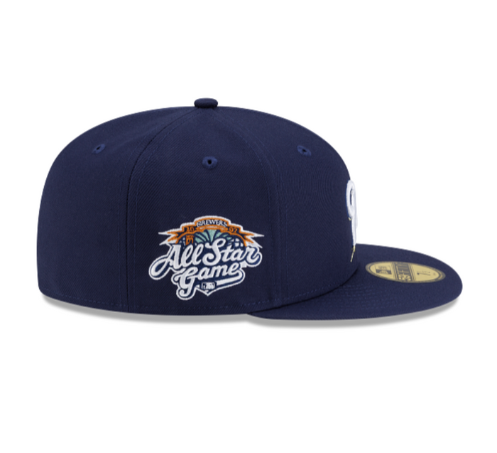 Milwaukee Brewers Light Navy 2002 All Star Game 59FIFTY Fitted