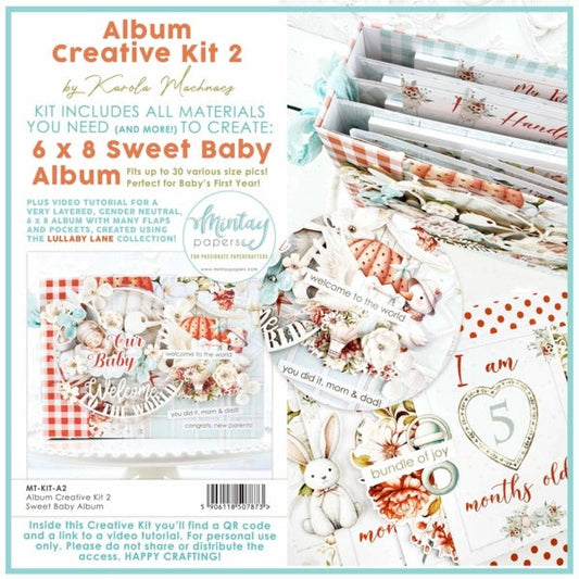 Mintay - Album Creative Kit - 2 - Sweet Baby. At Embellish Away in Bowmanville Ontario Canada.
