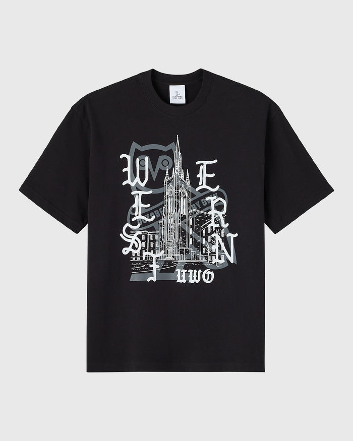 MORE CAMPUS TEES - BLACK