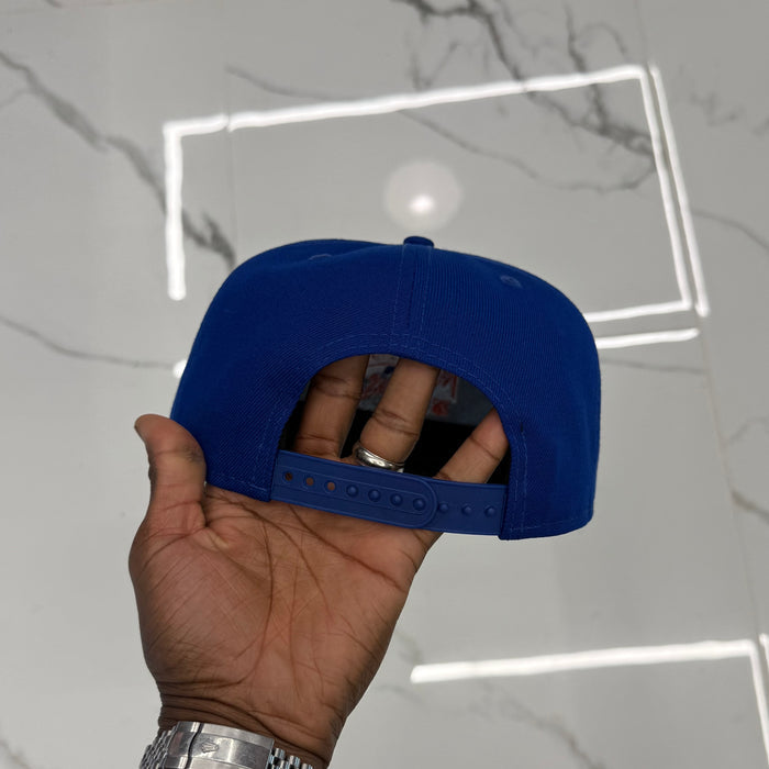 New York Knicks NBA 2026 Finals Triangle Royal 950 Classic Snap Back