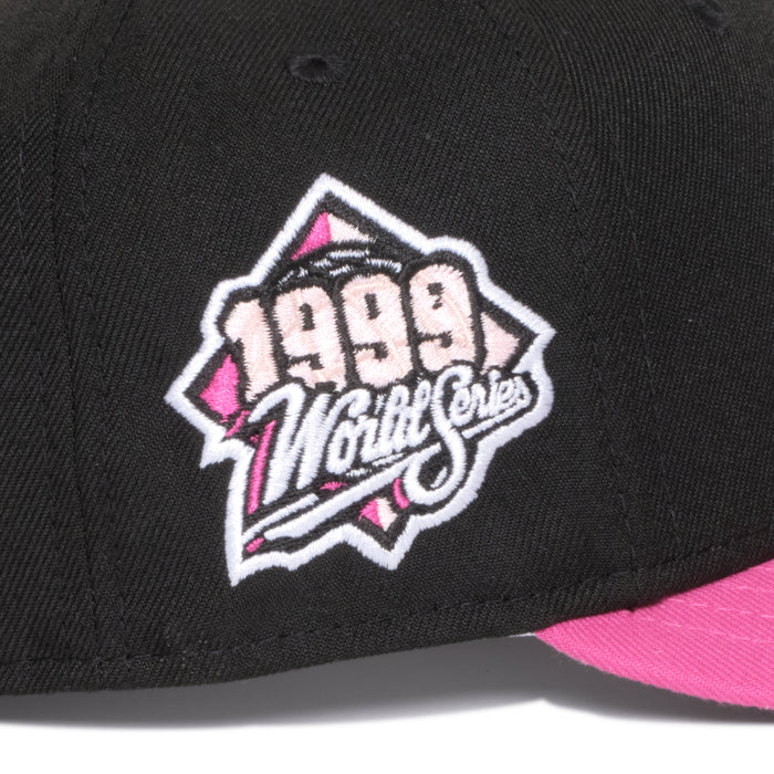 New York Yankees Black & Beetroot Pink 99 World Series Grey uv