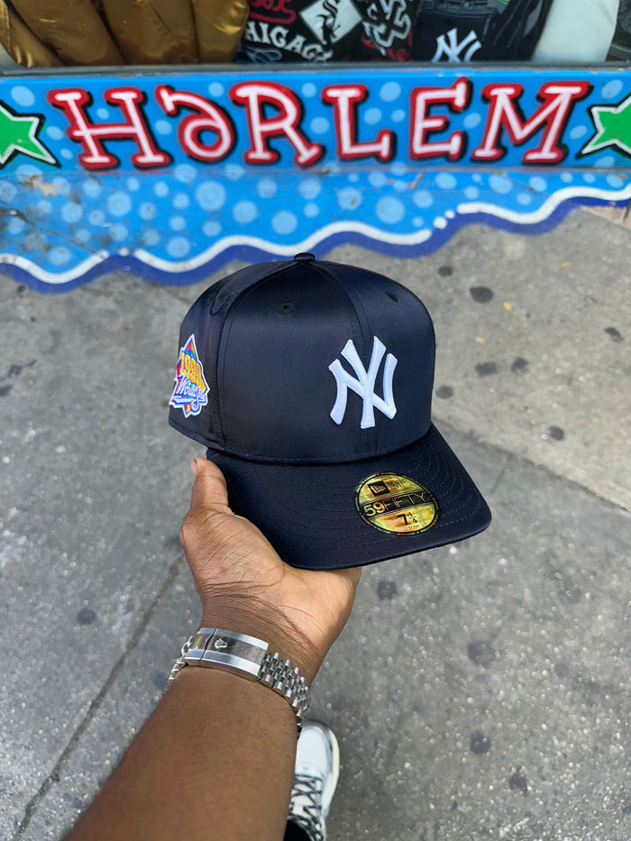 New York Yankees Navy Satin Green UV 1999 World Series