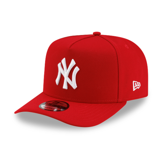 New York Yankees Red 950 AFrame No Patch Snap Back