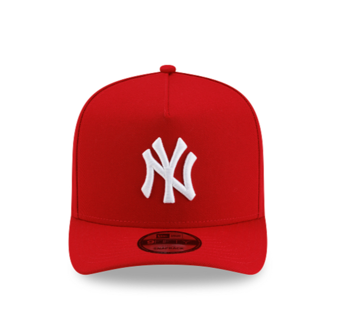 New York Yankees Red 950 AFrame No Patch Snap Back