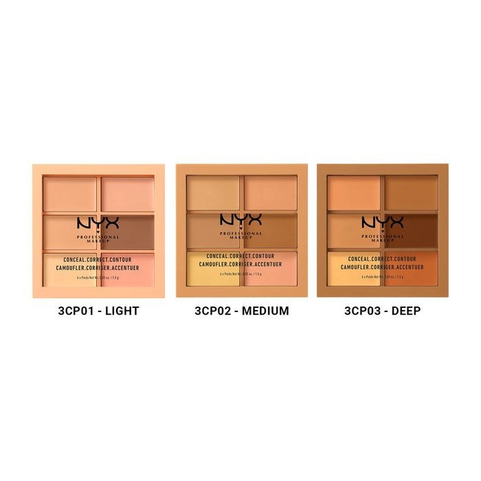 NYX Conceal, Correct, Contour Palette Deep