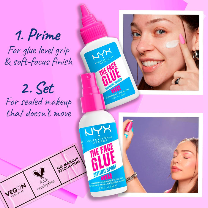 NYX The Face Glue Setting Spray 2.03oz/ 60ml