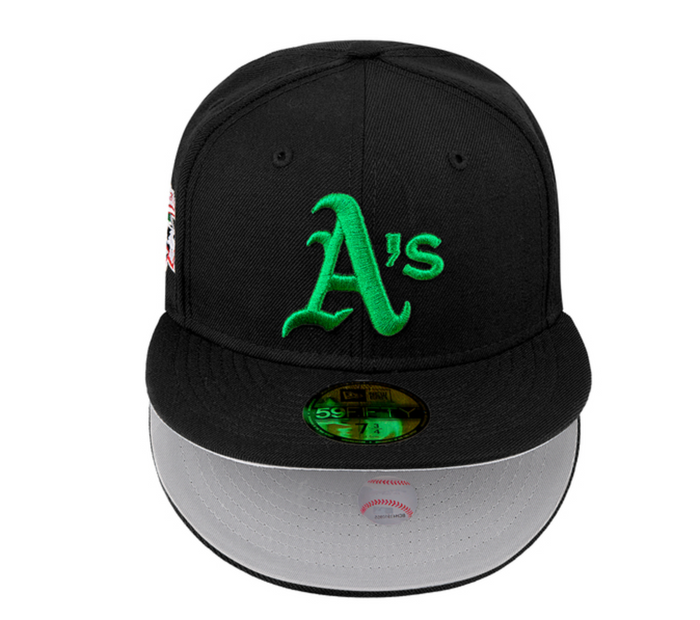 Oakland Athletics All Black Battle Of The Bay Grey UV