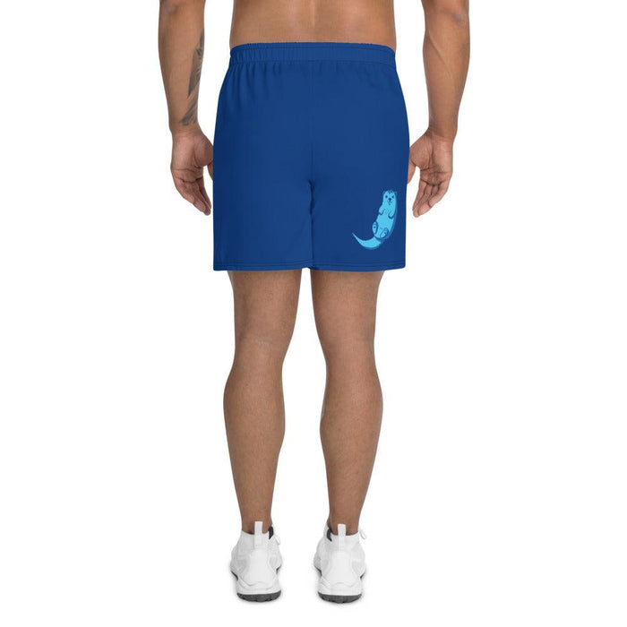 Otter Club Men's Athletic Long Shorts (Navy) - Billyforce Shop