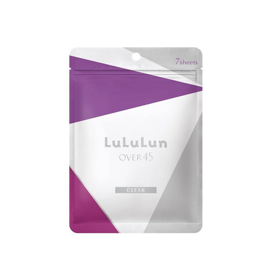 LULULUN Over 45 Face Mask Clear Iris Blue (7 Sheets) | Isetan KL Online Store