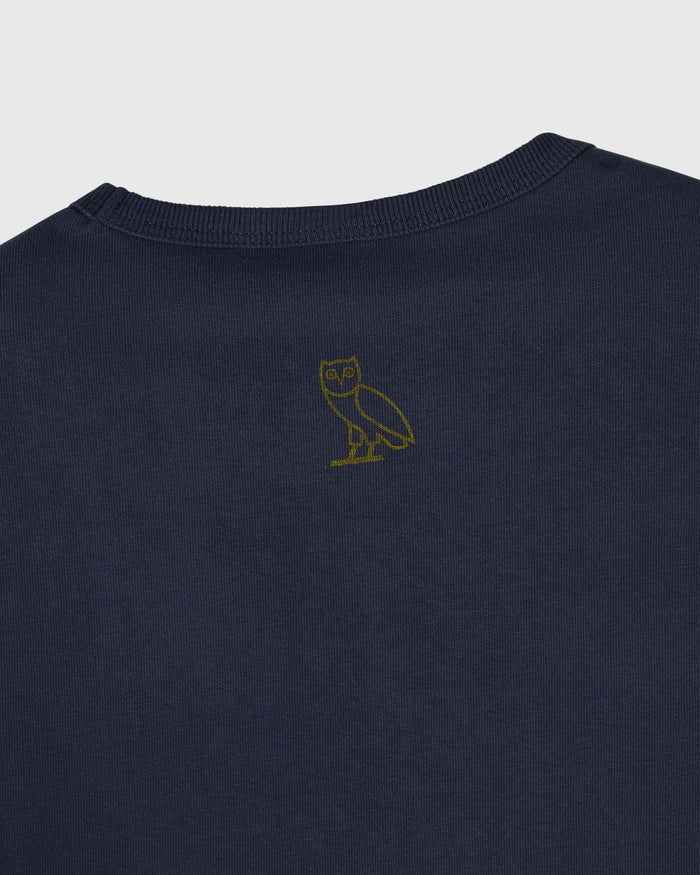 OVO4L Ladder Stitch Tee - Replica Blue