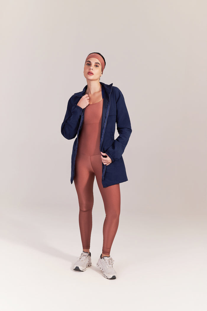 Parka Pockets Marinho