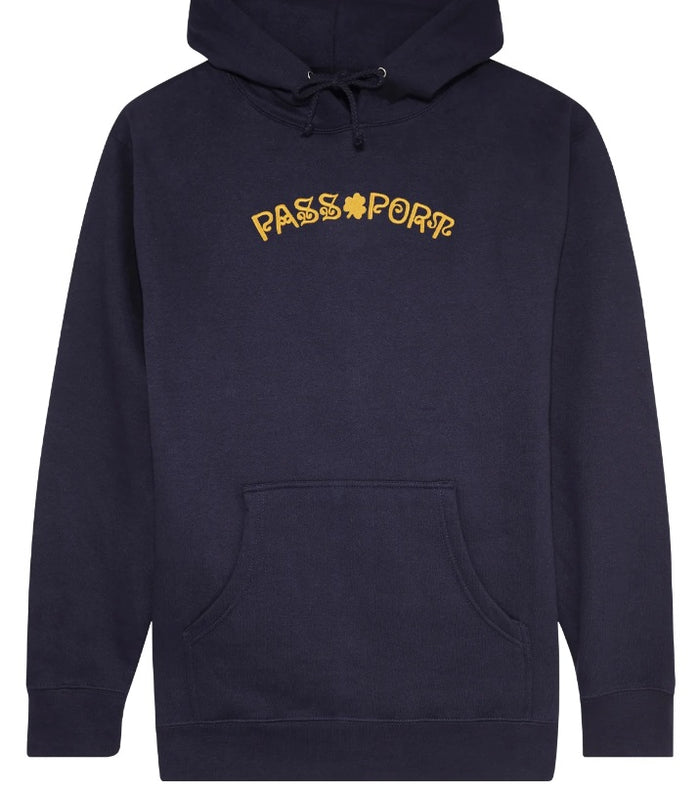 PASSPORT SHAM EMBROIDERY MENS HOODIE