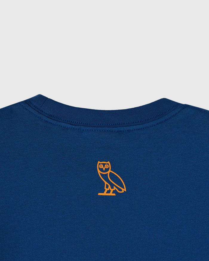 Pixel Runner Tee - Deep Denim