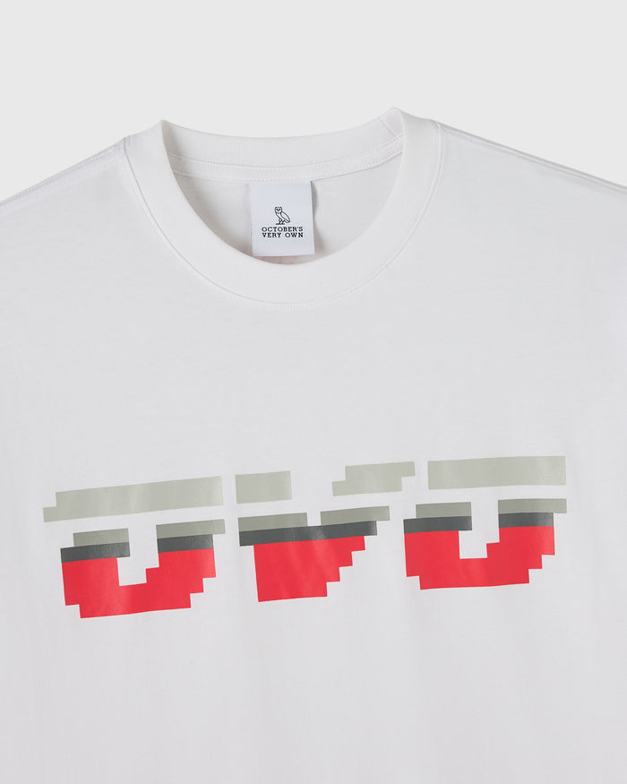 Pixel Runner Tee - White
