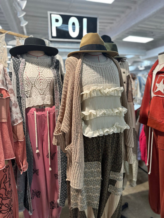 POL Chunky Knit Cardi