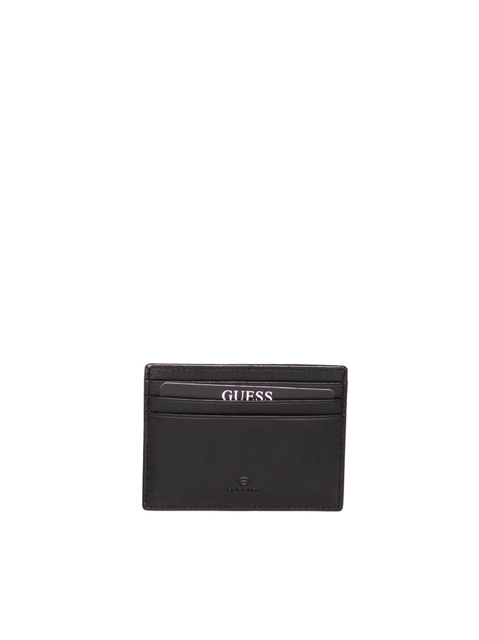 GUESS portafoglio boston nero SMNEBR.BOSTON LEA25-BLACK