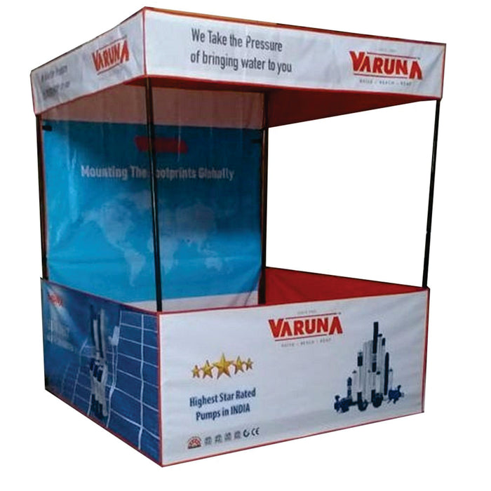 Promotional Canopy Tent - Demo Tent with Print Size in Feet   6' X 6' X 7' Rs  2850