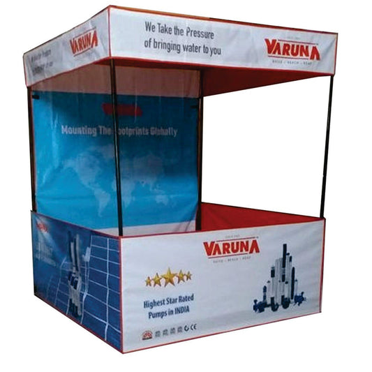 Promotional Canopy Tent - Demo Tent with Print Size in Feet   6' X 6' X 7' Rs  2850