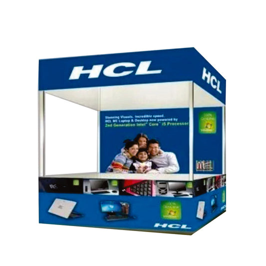 Promotional Canopy Tent - Demo Tent with Print Size in Feet   6' X 6' X 7' Rs  2850