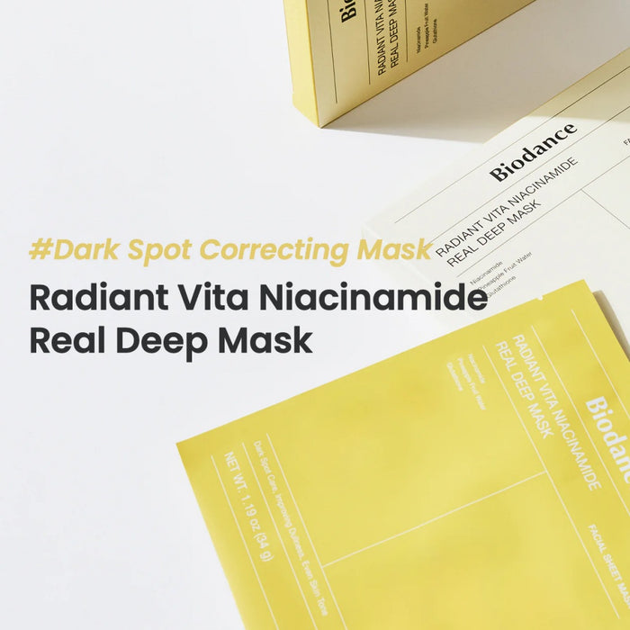 Radiant Vita Niacinamide Real Deep Mask Sheet