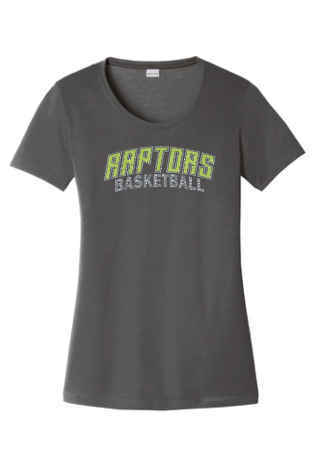 Raptors Sport-Tek Ladies Wicking Tee - 4 Sports