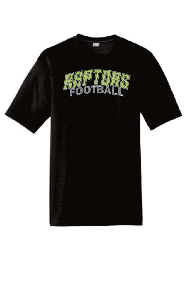 Raptors Sport-Tek Unisex Tee - 4 Sports- Matte or Glitter