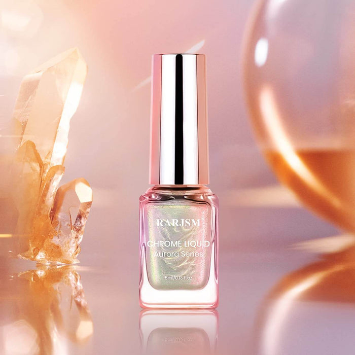 Rarjsm Metallic Serise gel chrome nail polish