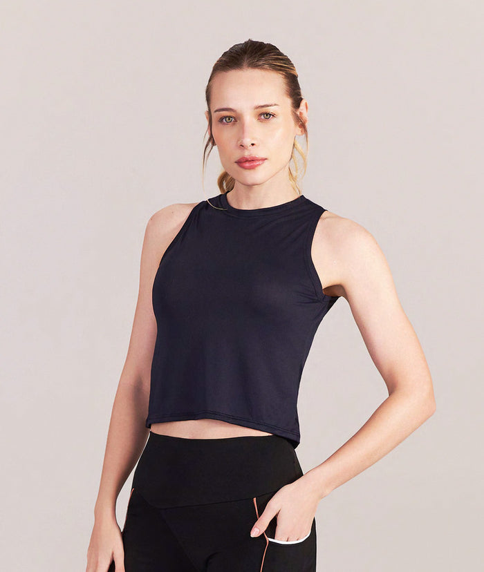 Regata Cropped Preta