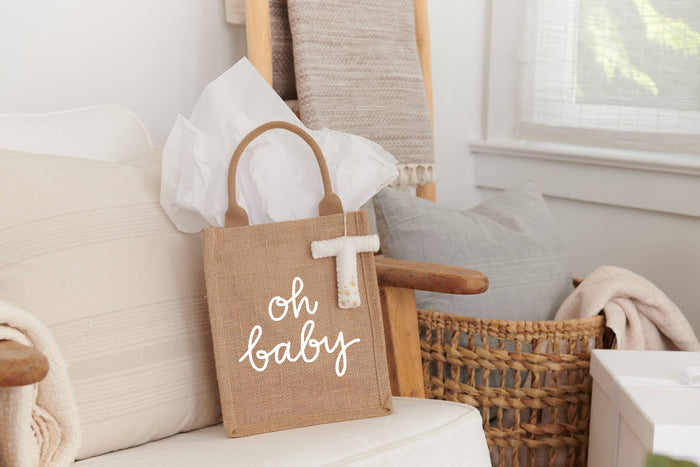 Reusable Gift Tote - Oh Baby