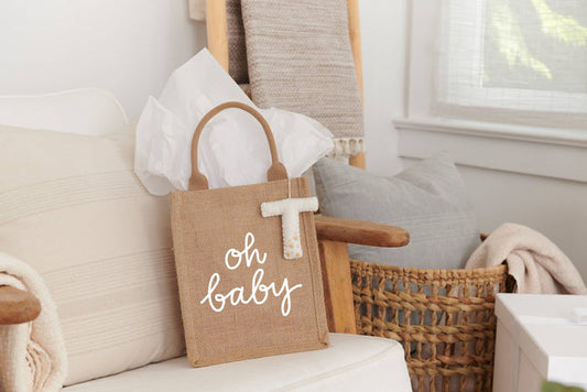Reusable Gift Tote - Oh Baby