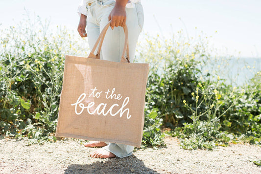 Reusable Shopping Tote - To the Beach