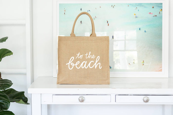 Reusable Shopping Tote - To the Beach