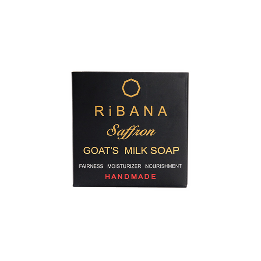 RiBANA Saffron Goat's Milk Soap - 110gm