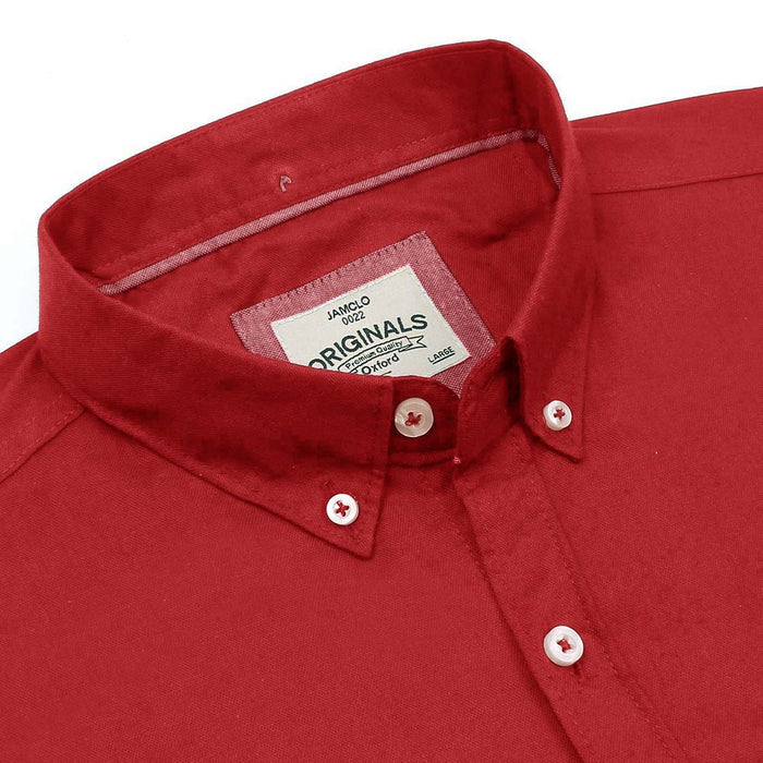 Ruby Red Oxford Shirt Jamclo Originals