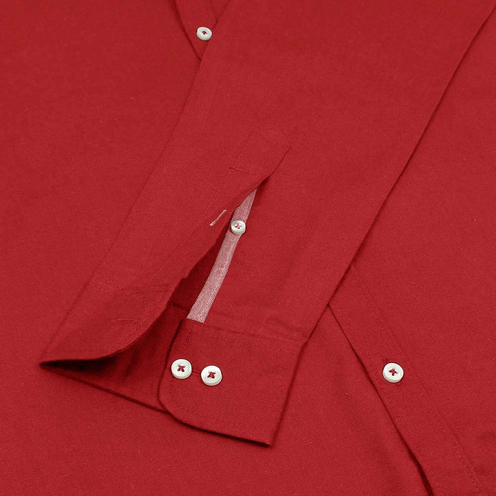 Ruby Red Oxford Shirt.