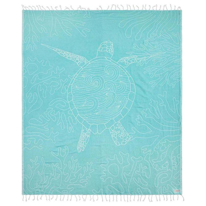 SAND CLOUD SEA TURTLE REEF LARGE TOWEL