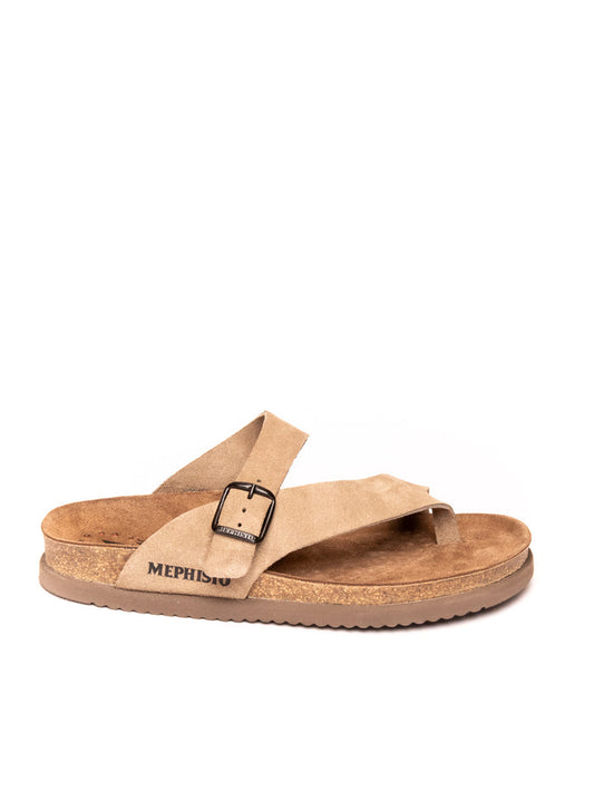 MEPHISTO Sandalo camoscio taupe NIELS SANDVEL-62860