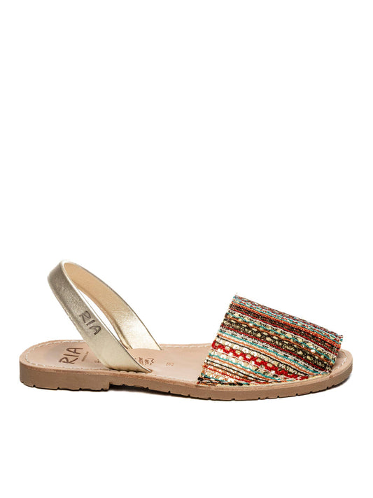 RIA MENORCA sandalo cile multicolor 27062 CILE-METAL GRAIN