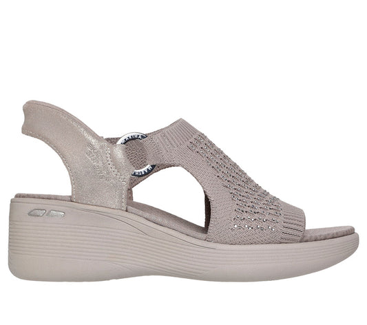 SKECHERS Sandalo pier lite slip ins taupe 188001 PIER LITE-TPE