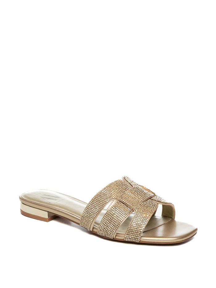 ALBANO VANITY Sandalo strass platino 7028 STRASS-PLATINO