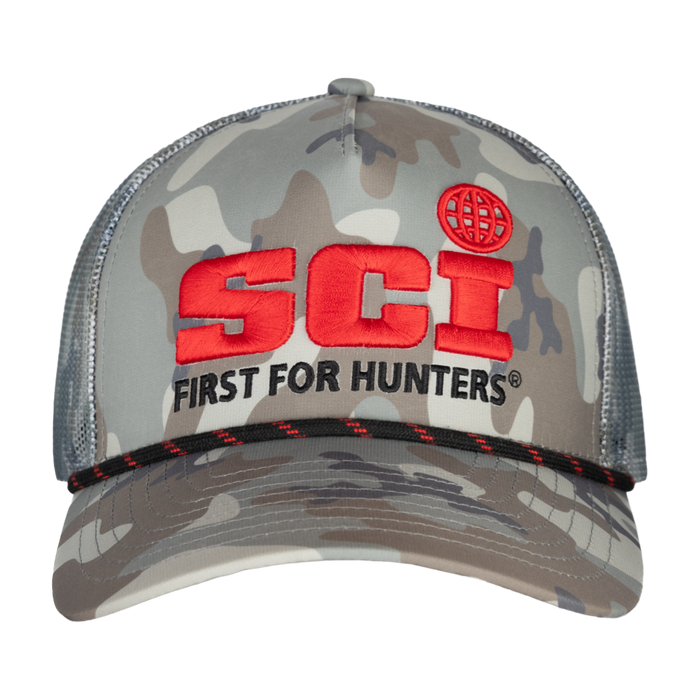 SCI Curved Brim Meshback Cap