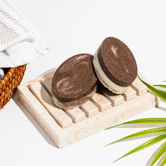 Scrubbie Walnut Shower Lotion Bar Kit