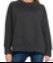 Scuba Round Neck Pullover With Side Slits