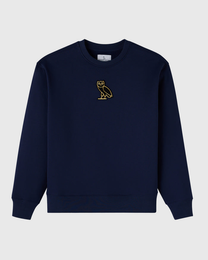 Signature Crewneck - Night Owl Navy